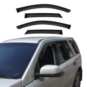 Mercedes GLC Wind Deflector - Omac - Acrylic 4 Pcs - Black - 2015